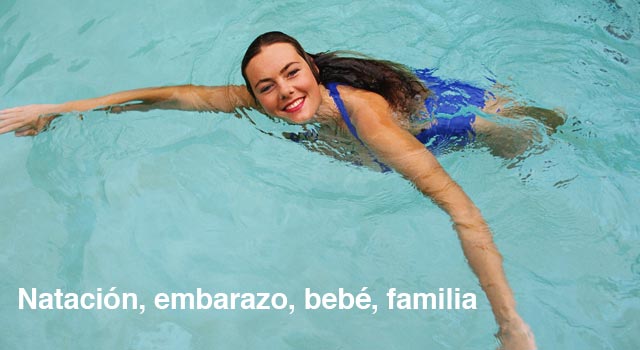 Natación embarazo bebé