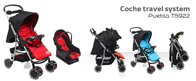 Coche travel system Puebla TS922