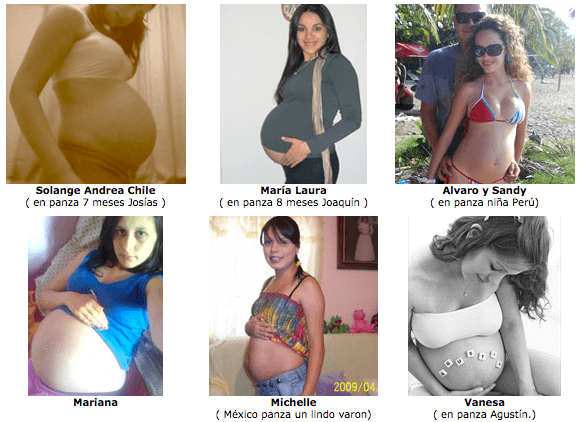 Fotos de mi embarazo