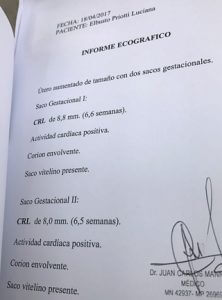 luciana informe ecografico