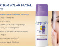 Dermaglós nuevo protector solar FPS 50 facial con color